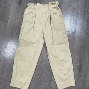 Anthropologie Women’s Paperbag Pants Size S Button fly